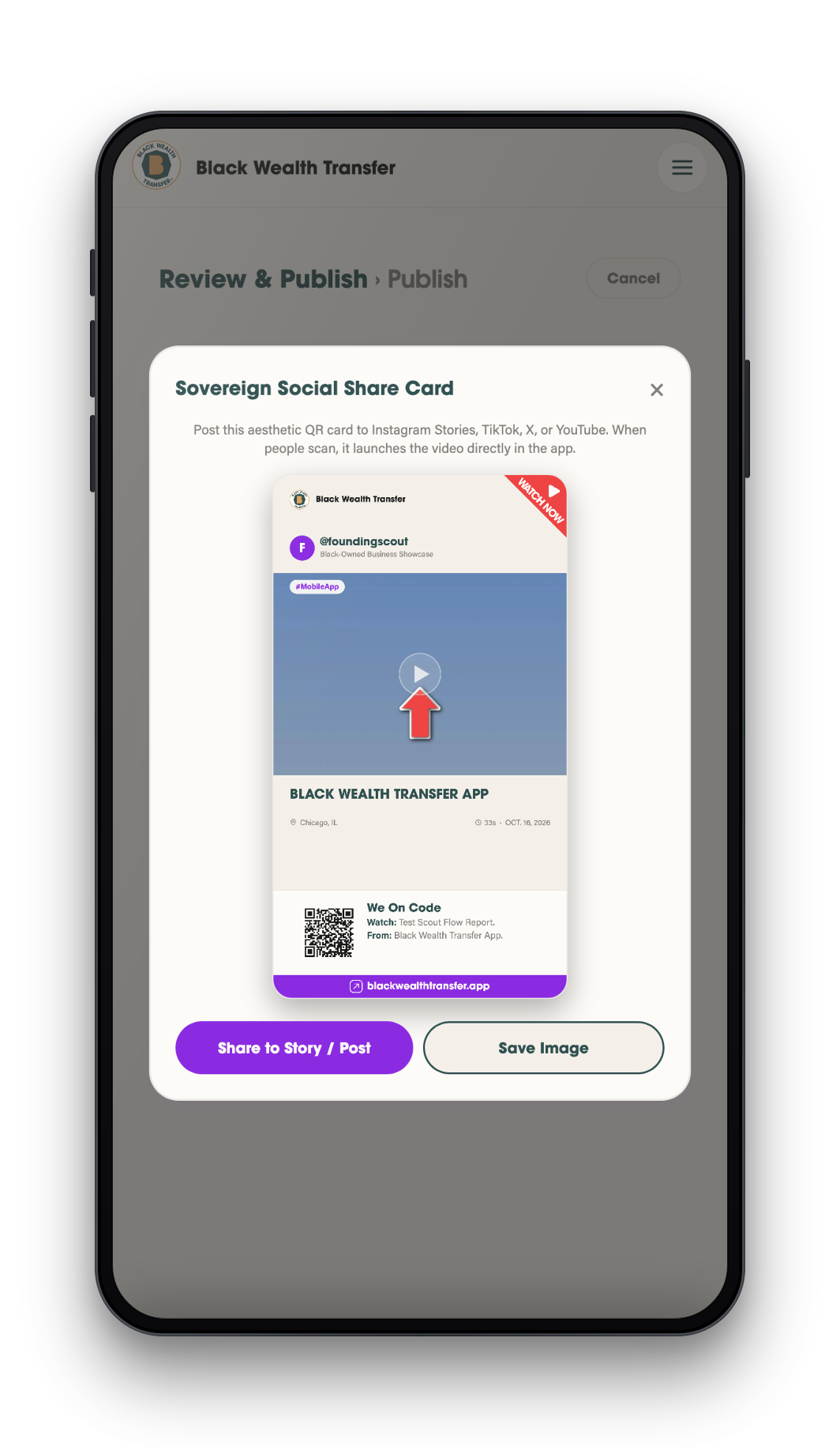 Create watch card